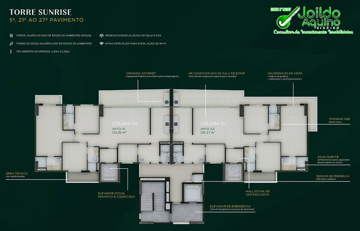 Apartamento à venda com 3 quartos, 96m² - Foto 25