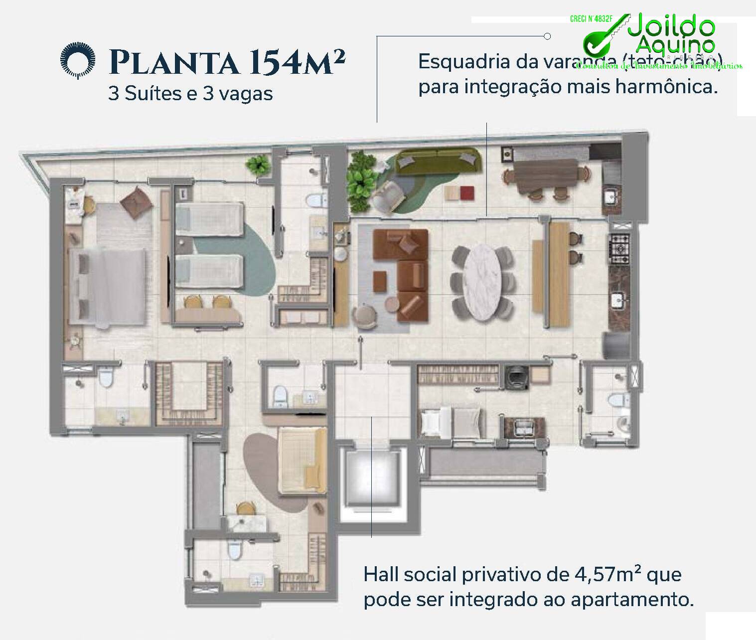 Apartamento à venda com 4 quartos, 190m² - Foto 21