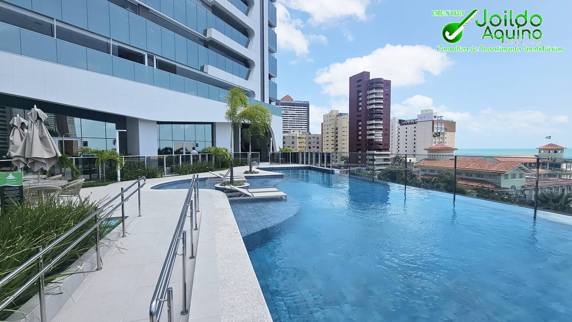 Exclusivo para você a uma quadra da Beira-Mar – Meireles