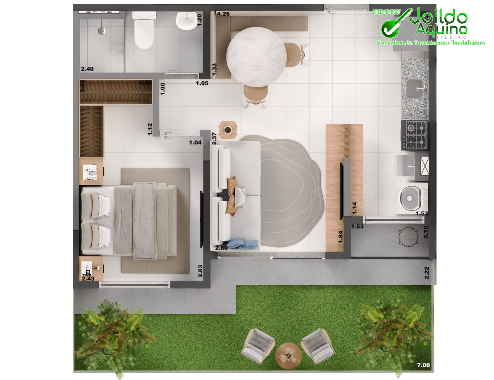 Apartamento, 2 quartos, 48 m² - Foto 8