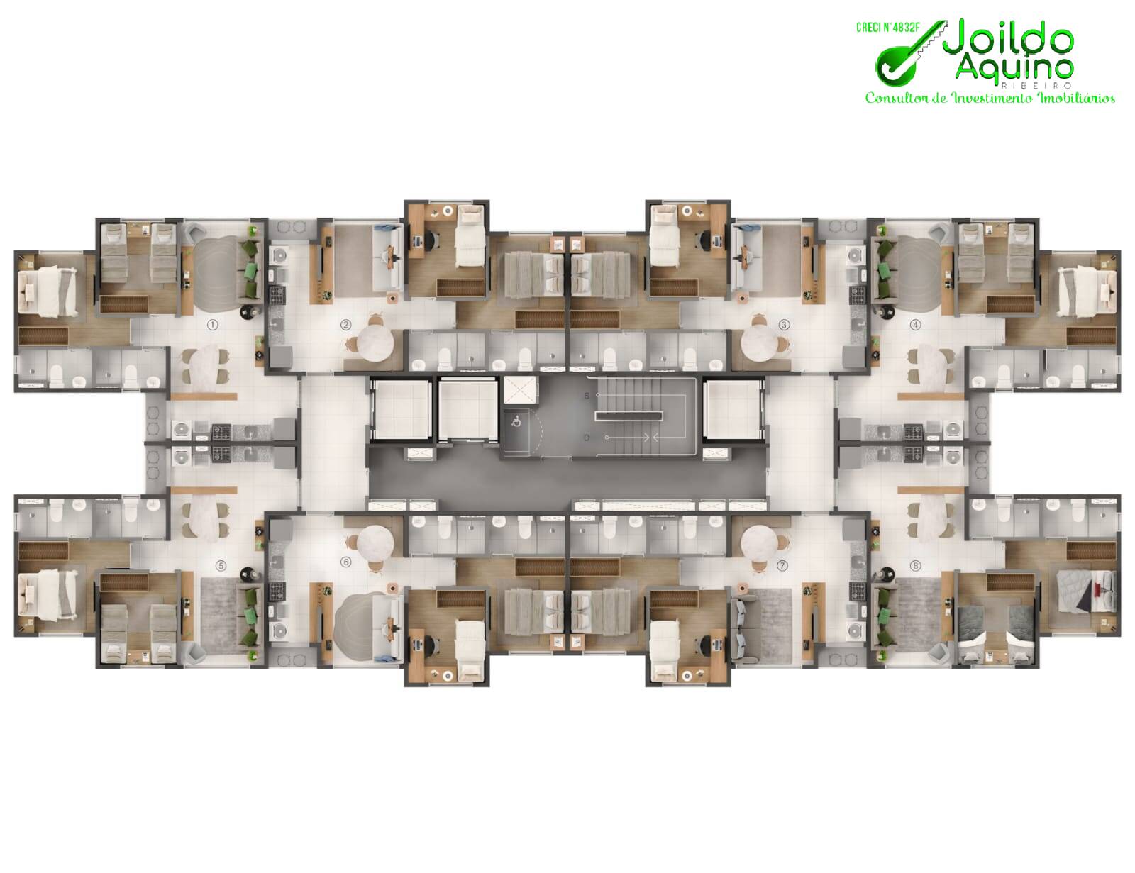 Apartamento, 2 quartos, 48 m² - Foto 22