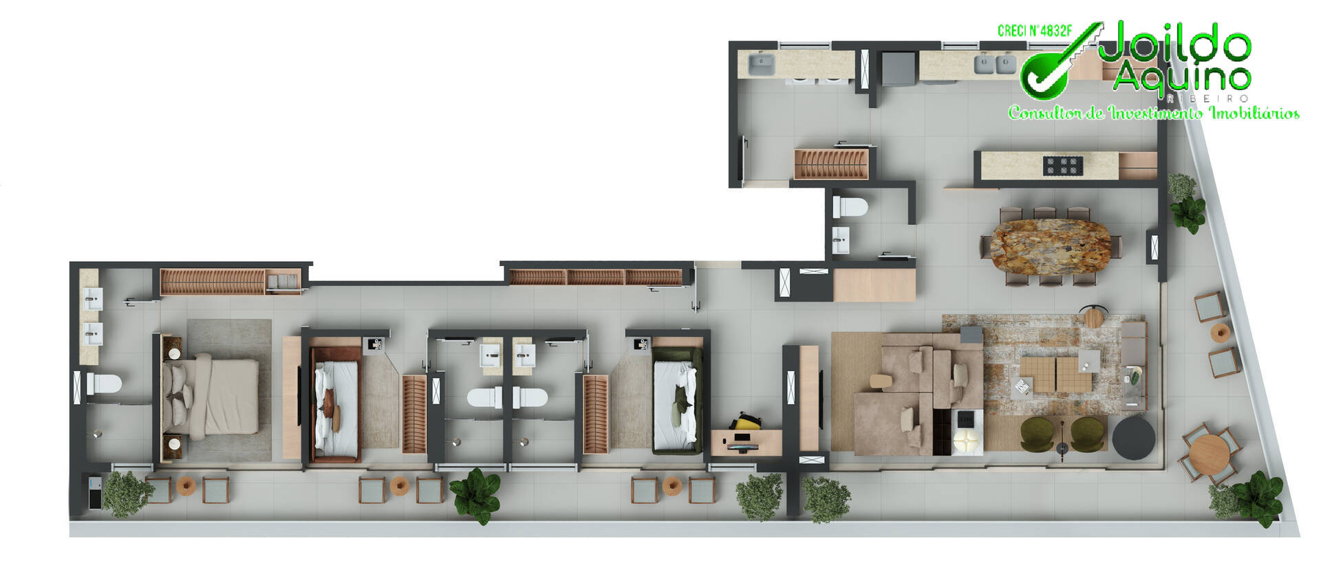 Apartamento, 2 quartos, 95 m² - Foto 23