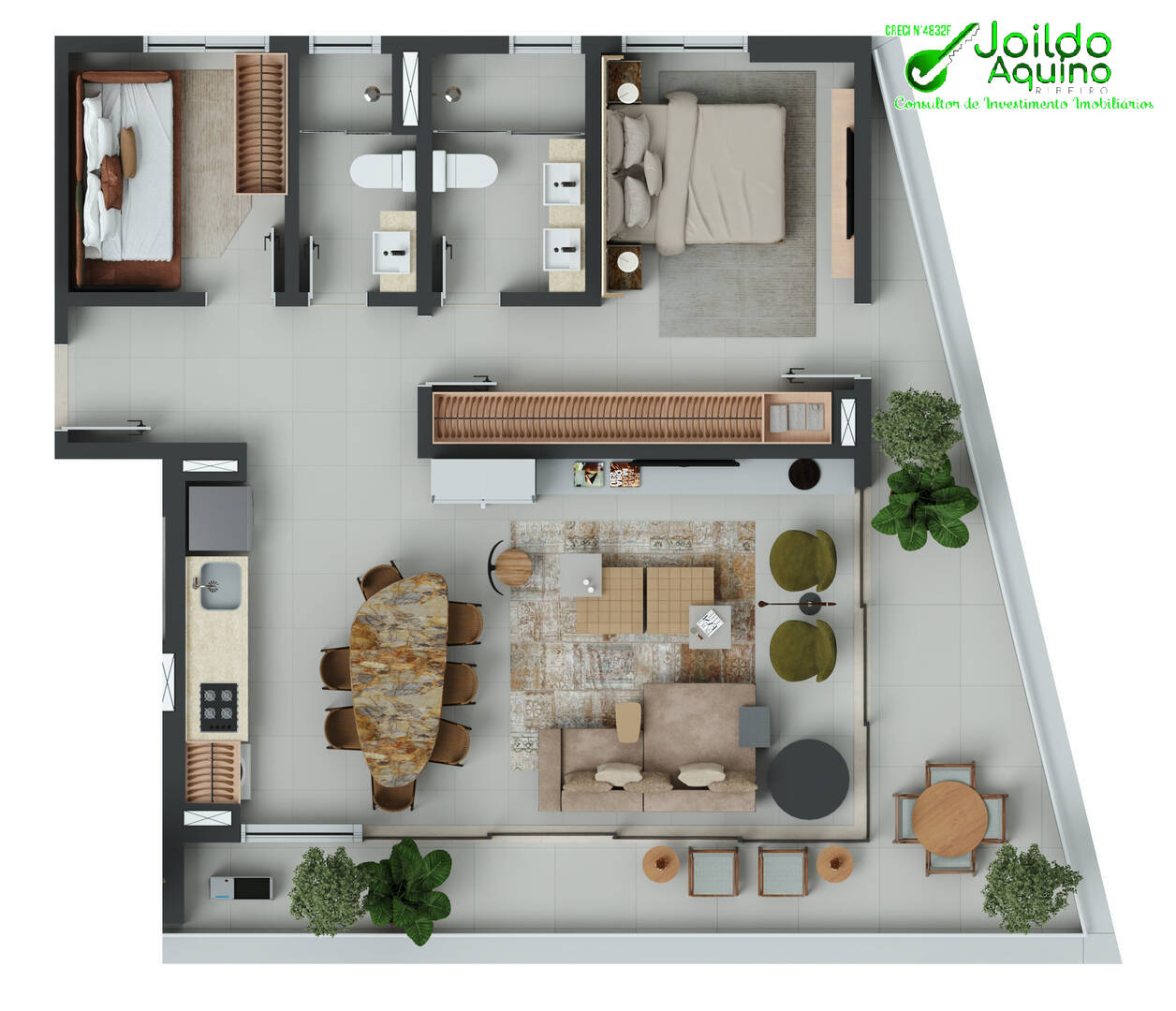 Apartamento, 2 quartos, 95 m² - Foto 18
