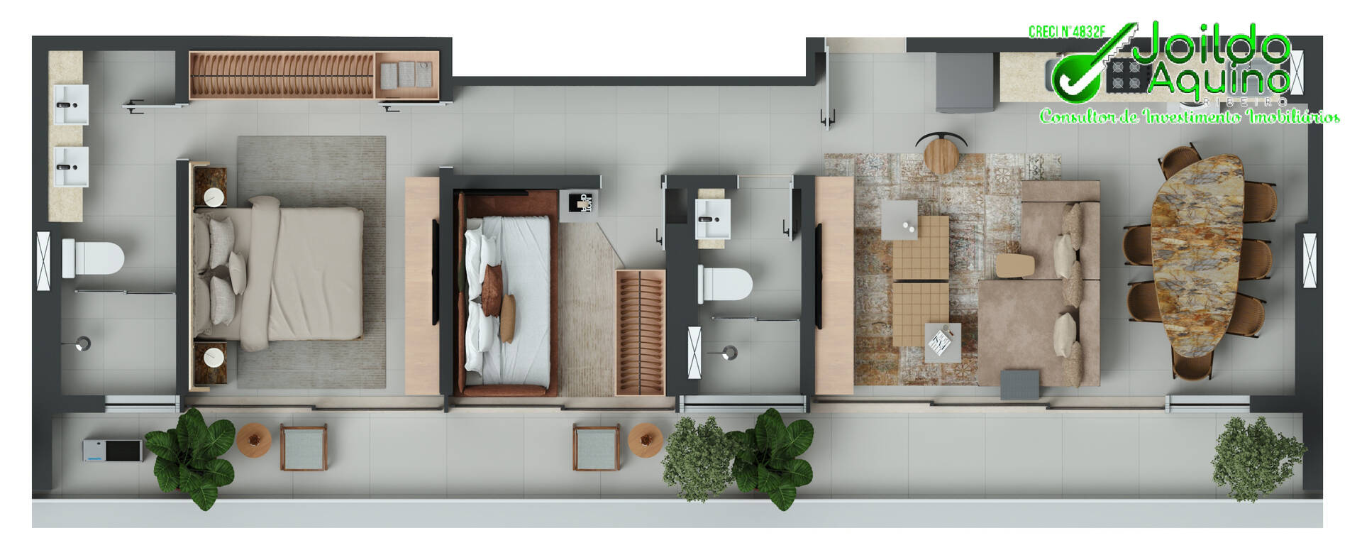 Apartamento, 2 quartos, 95 m² - Foto 17